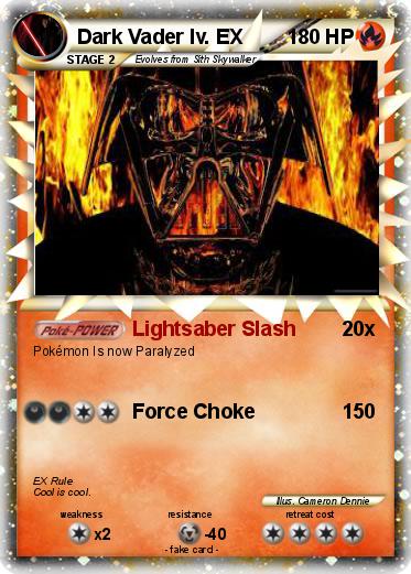Pokemon Dark Vader lv. EX