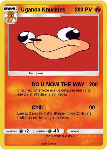 Pokemon Uganda Knuckles