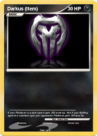 Pokemon Darkus (Item)