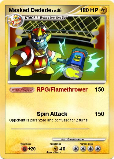 Pokemon Masked Dedede