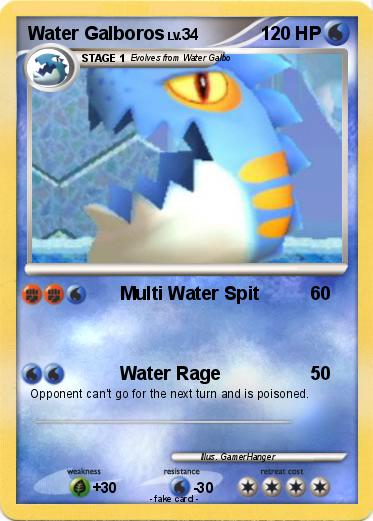 Pokemon Water Galboros