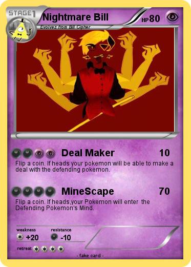 Pokemon Nightmare Bill