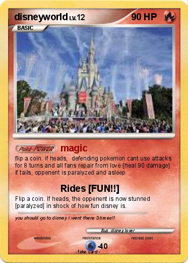 Pokemon disneyworld