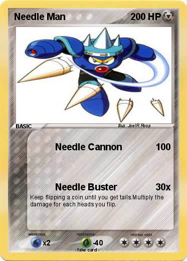 Pokemon Needle Man
