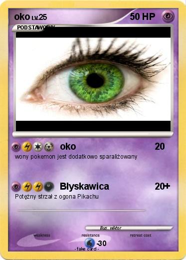 Pokemon oko