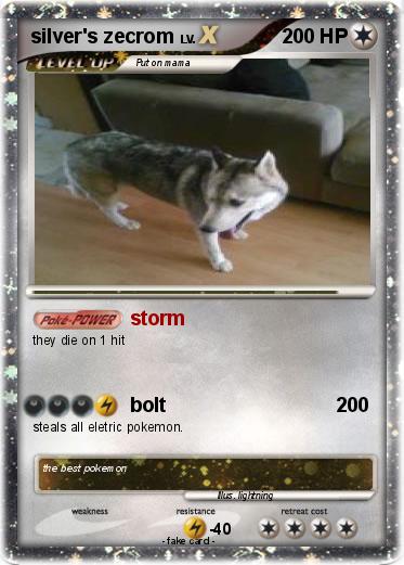 Pokemon silver's zecrom