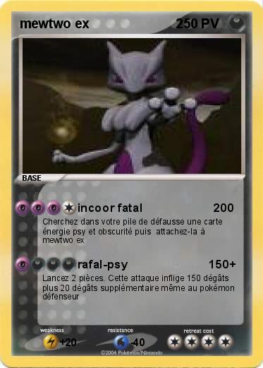 Pokemon mewtwo ex                        2       
