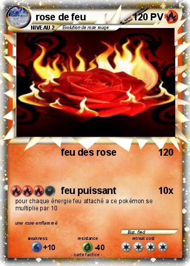 Pokemon rose de feu                                               des ténèbre