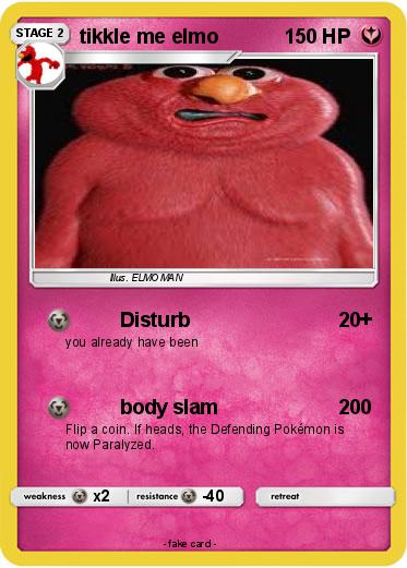 Pokemon tikkle me elmo