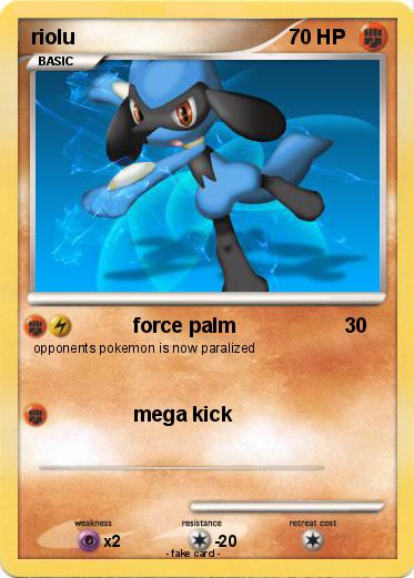 Pokemon riolu