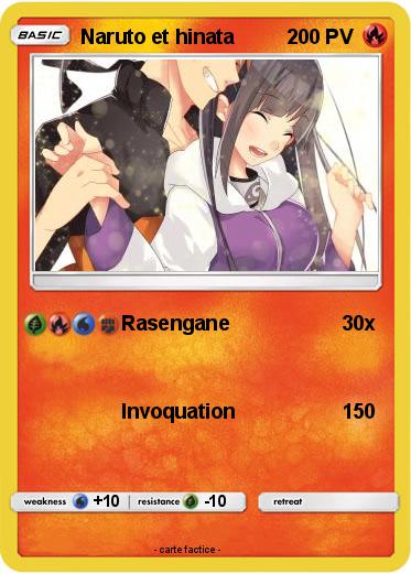 Pokemon Naruto et hinata