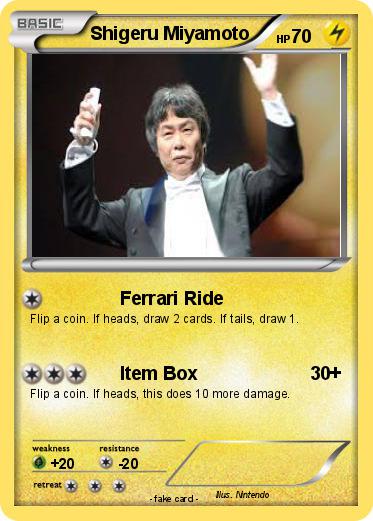 Pokemon Shigeru Miyamoto