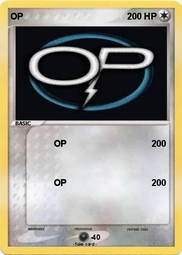 Pokemon OP