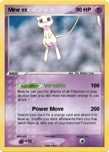 Pokemon Mew ex