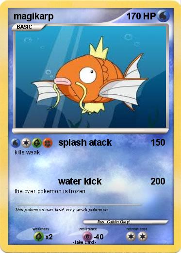 Pokemon magikarp