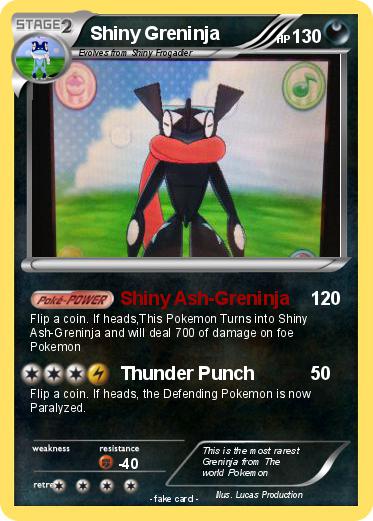 Pokemon Shiny Greninja