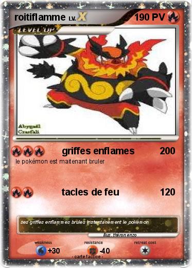 Pokemon roitiflamme