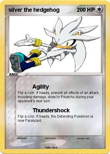 Pokemon silver the hedgehog