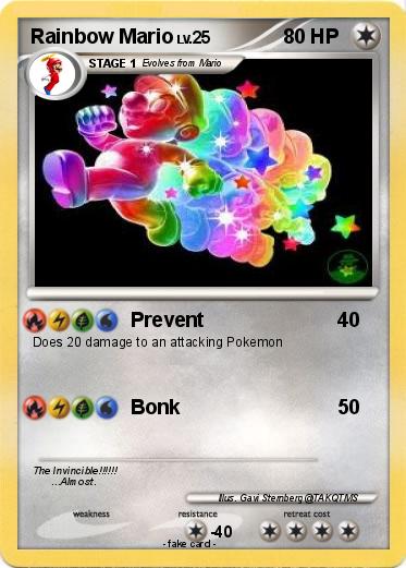 Pokemon Rainbow Mario
