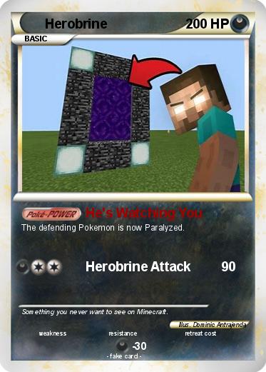 Pokemon Herobrine