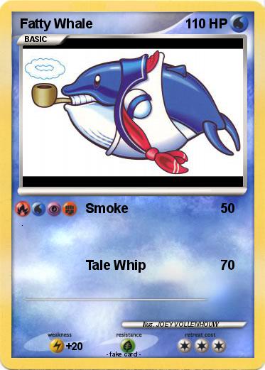 Pokemon Fatty Whale