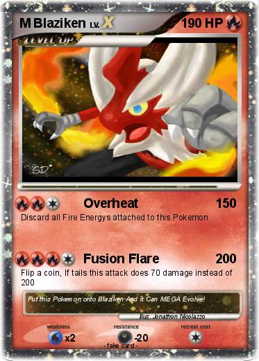 Pokemon M Blaziken