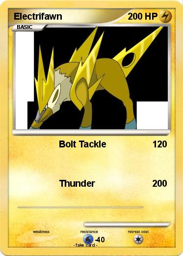Pokemon Electrifawn