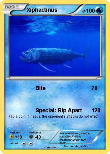 Pokemon Xiphactinus