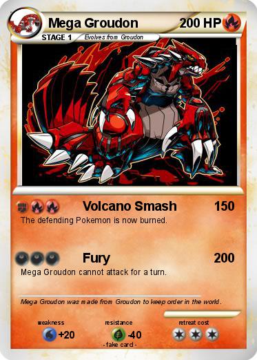Pokemon Mega Groudon