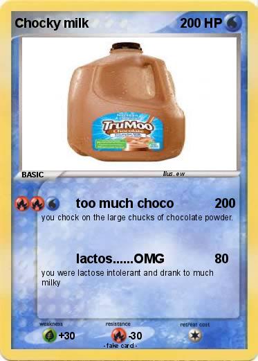 Pokemon Chocky milk