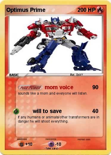 Pokemon Optimus Prime
