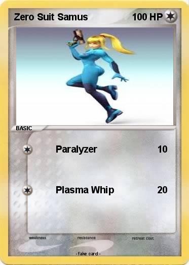 Pokemon Zero Suit Samus