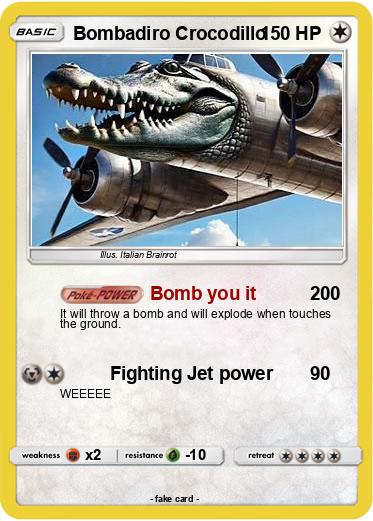Pokemon Bombadiro Crocodillo