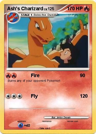 Pokemon Ash's Charizard
