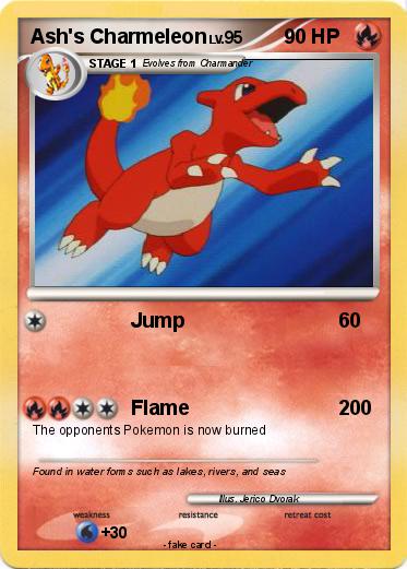 Pokemon Ash's Charmeleon