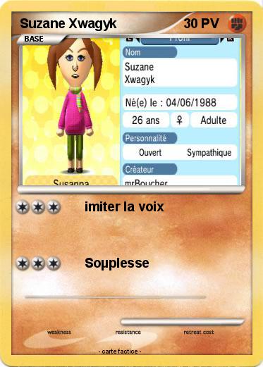 Pokemon Suzane Xwagyk