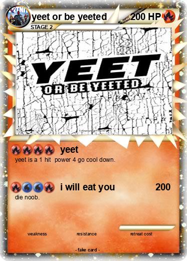Pokemon yeet or be yeeted