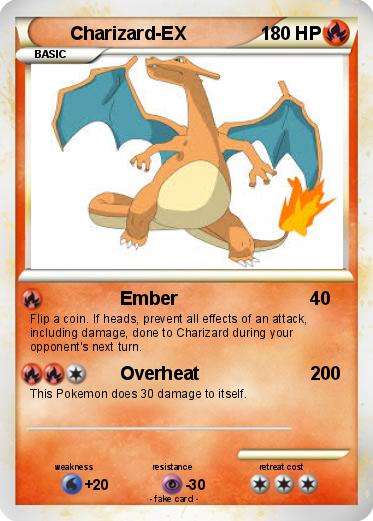 Pokemon Charizard-EX