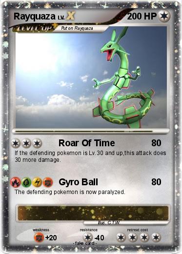 Pokemon Rayquaza