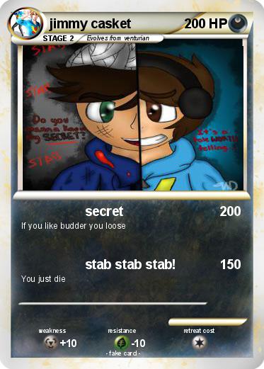 Pokemon jimmy casket