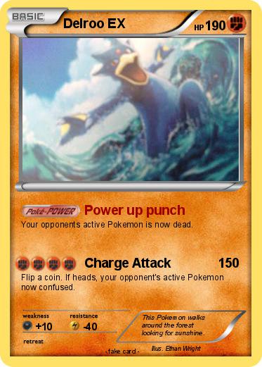 Pokemon Delroo EX