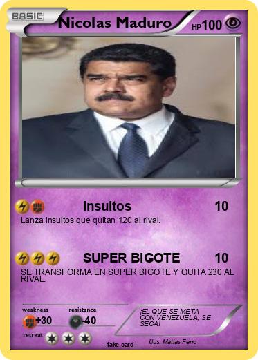 Pokemon Nicolas Maduro