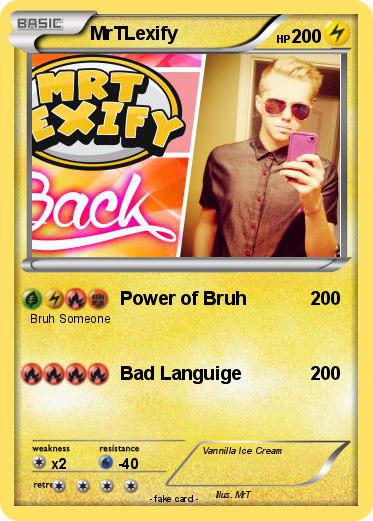Pokemon MrTLexify