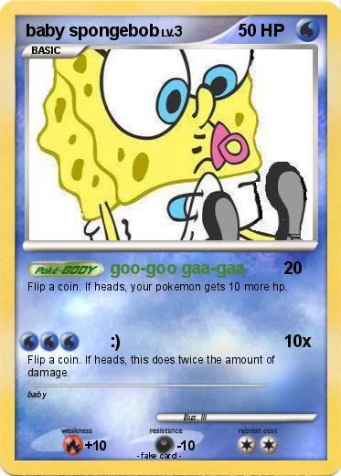 Pokemon baby spongebob