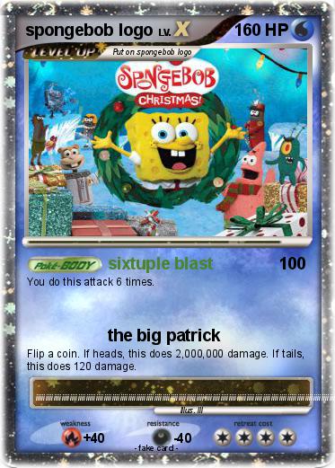 Pokemon spongebob logo