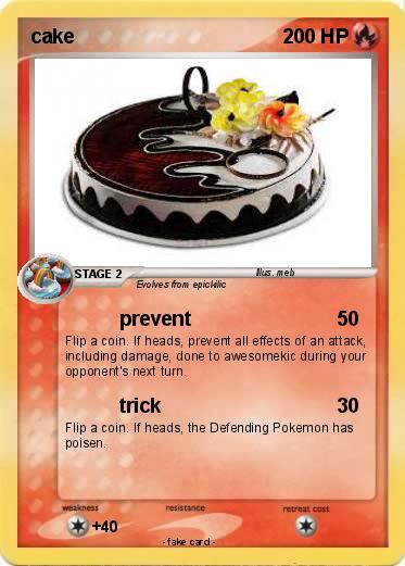 Pokemon cake