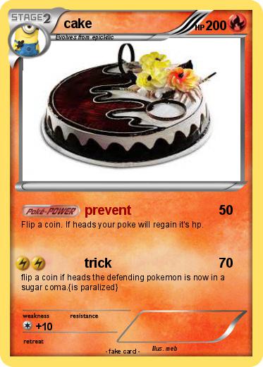 Pokemon cake