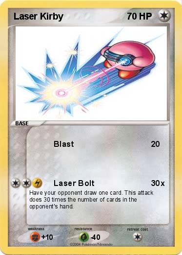 Pokemon Laser Kirby