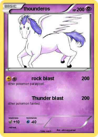Pokemon thounderos