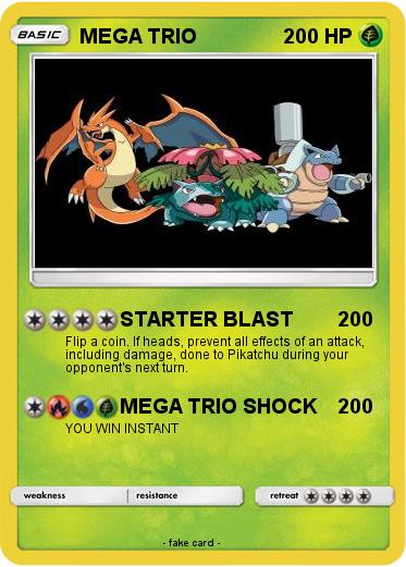 Pokemon MEGA TRIO